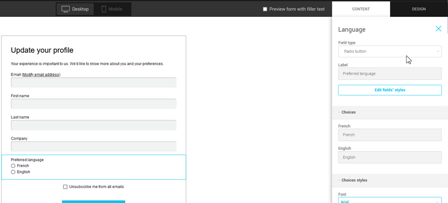 language-field-settings